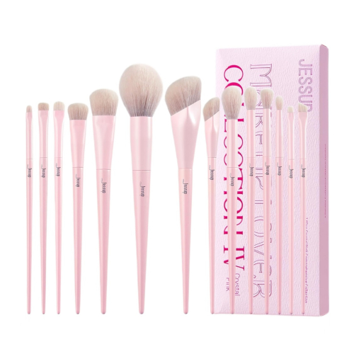 Jessup Beauty - *Makeup Lover Collection IV* - Set mit 14 Pinseln - Crystal Pink