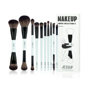 Jessup Beauty - *Makeup Lover Collection V* - Set mit 10 Pinseln - Bright Cyan