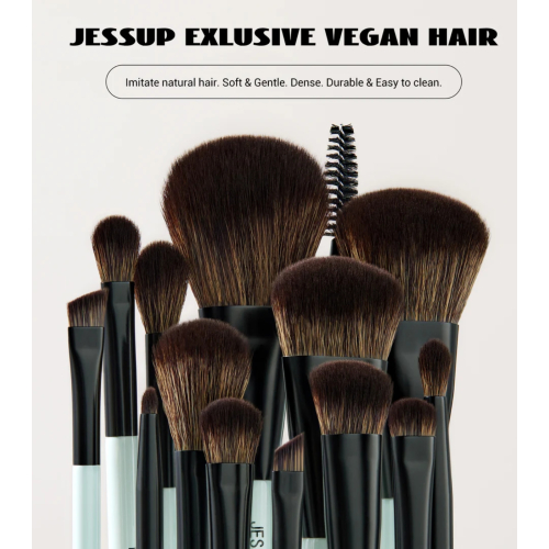 Jessup Beauty - *Makeup Lover Collection V* - Set mit 10 Pinseln - Bright Cyan