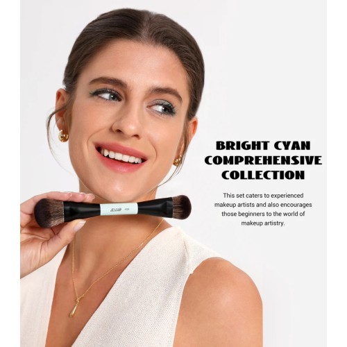 Jessup Beauty - *Makeup Lover Collection V* - Set mit 10 Pinseln - Bright Cyan