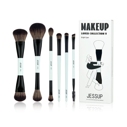 Jessup Beauty - *Makeup Lover Collection V* - Set mit 6 Pinseln - Bright Cyan
