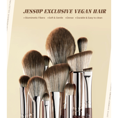 Jessup Beauty - *Master Collection* - Set mit 25 Pinseln - Shimmer Brown