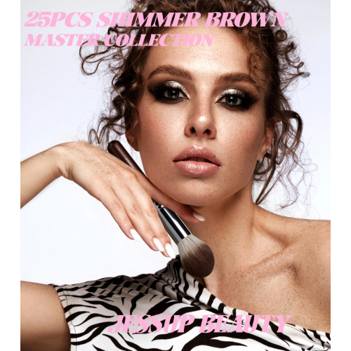Jessup Beauty - *Master Collection* - Set mit 25 Pinseln - Shimmer Brown