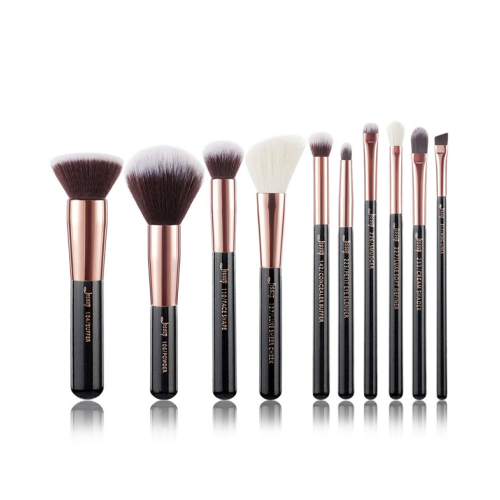 Jessup Beauty - 10-teiliges Pinselset - T156: Black/Rose Gold