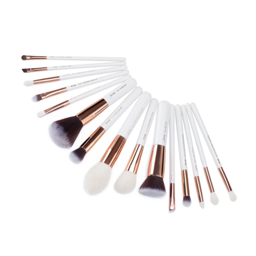 Jessup Beauty - 15-teiliges Pinselset - T220: White/Rose Gold