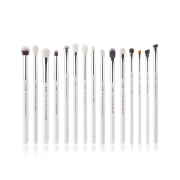 Jessup Beauty - 15 pcs Pinsel set - T237: White/Silver