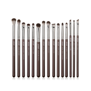 Jessup Beauty - *The Artists Eye Brush* - Set mit 15 Pinseln - Shimmer Brown