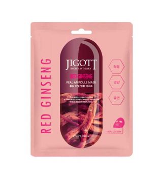 Jigott - Gesichtsmaske mit rotem Ginseng-Extrakt