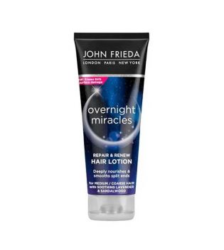 John Frieda - *Overnight Miracles* - Haarmaske über Nacht Repair & Renew - Mittleres bis dickes Haar