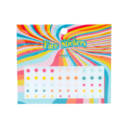 Jovo - Klebstoffe für das Gesicht Face Stickers - Blume