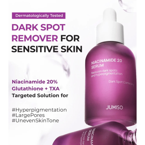 Jumiso - Fortschrittliches Gesichtsserum Niacinamide 20