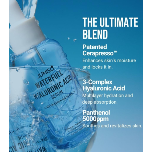 Jumiso - *Waterfull* - Feuchtigkeitsspendendes Gesichtsserum Hyaluronic Acid