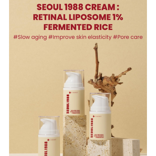 K-Secret - *Seoul 1988* - Creme Retinal Liposome 1% + Fermented Rice