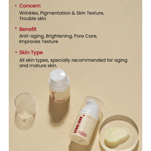 K-Secret - *Seoul 1988* - Creme Retinal Liposome 1% + Fermented Rice