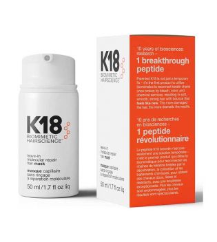 K18 - Reparaturmaske ohne Ausspülen Leave-In Molecular Repair - 50ml