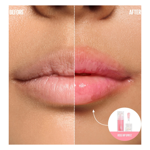 Kaja - Lippenöl Juicy Glass - 01: Rose Hip Spritz