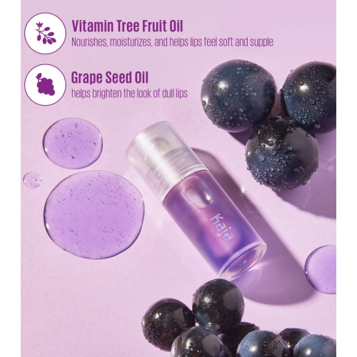 Kaja - Lippenöl Juicy Glass - 04: Grape Glowtini