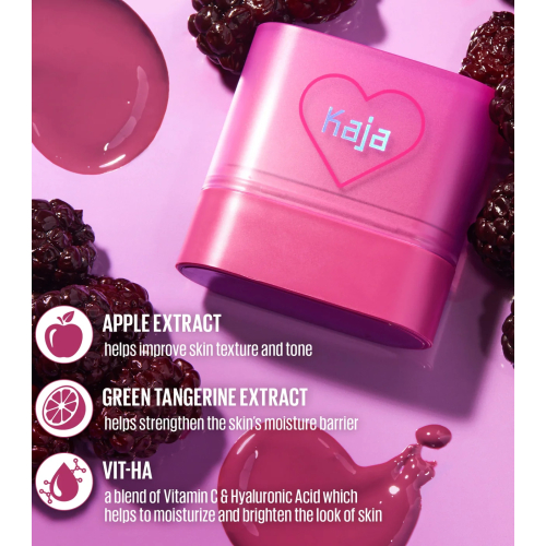 Kaja - Lippen- und Wangenbalsam mit mehreren Stiften Dewy Bar - Berry Sparkler