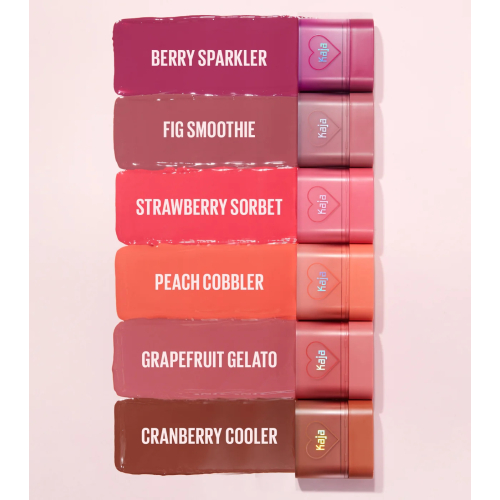 Kaja - Lippen- und Wangenbalsam mit mehreren Stiften Dewy Bar - Berry Sparkler