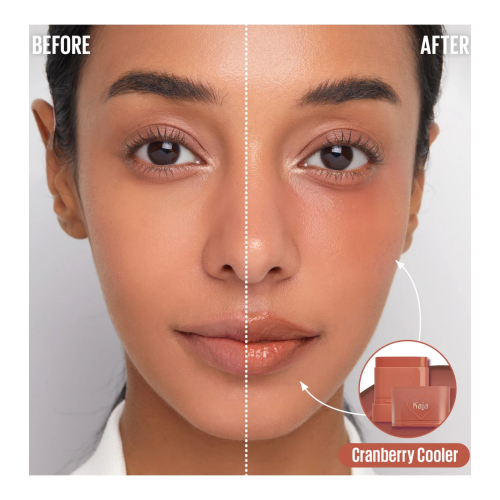 Kaja - Lippen- und Wangenbalsam mit mehreren Stiften Dewy Bar - Cranberry Cooler