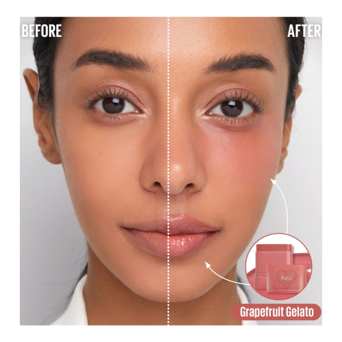 Kaja - Lippen- und Wangenbalsam mit mehreren Stiften Dewy Bar - Grapefruit Gelato