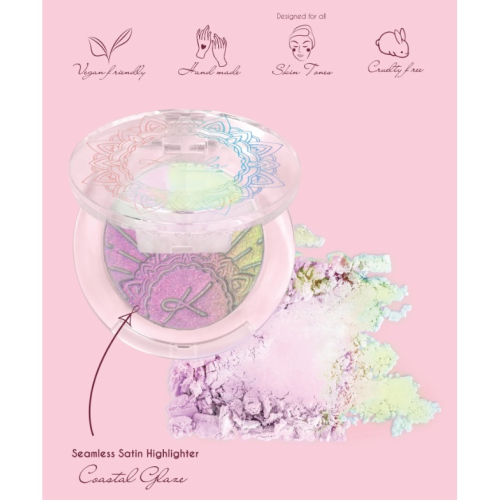 Karla Cosmetics - Seeamless Satin Highlighter - Coastal Glaze