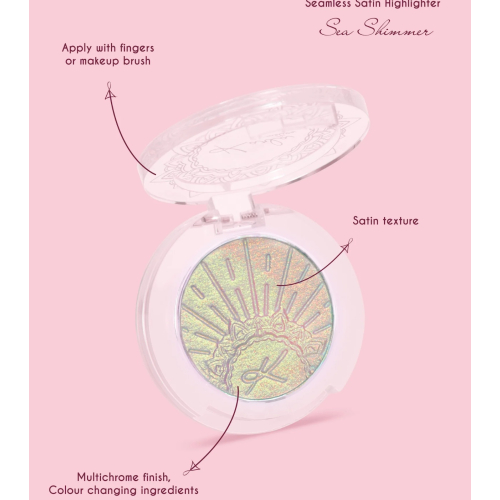 Karla Cosmetics – Highlighter Seeamless Satin – Sea Shimmer