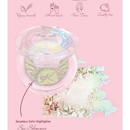 Karla Cosmetics – Highlighter Seeamless Satin – Sea Shimmer