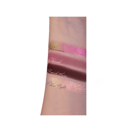 Karla Cosmetics - Multi-Chrome-Lidschatten-Palette Romance Quad