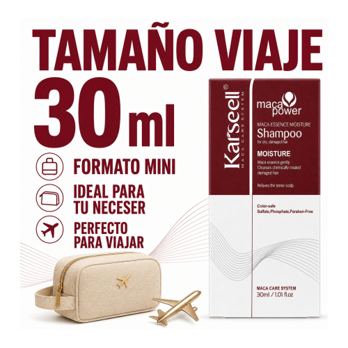 Karseell - *Maca Power* - Shampoo für geschädigtes Haar - Mini Größe