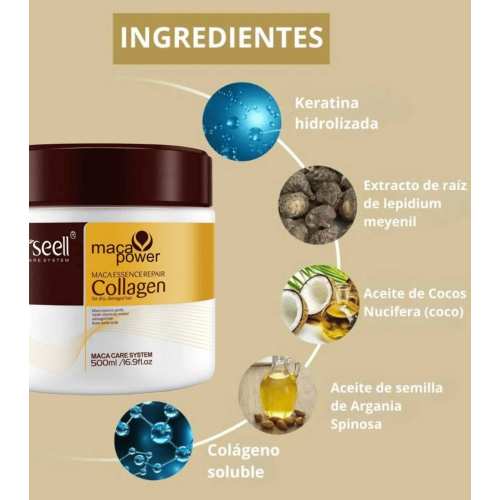 Karseell - *Maca Power* - Reparierende Haarmaske Collagen
