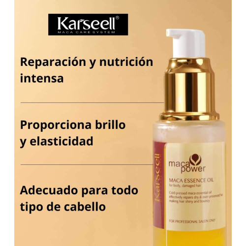 Karseell - *Maca Power* - Reparierendes Behandlungsset Maske + Serumöl