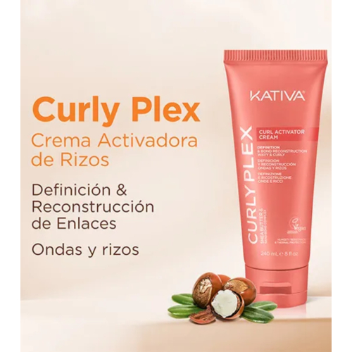 Kativa - *Curly Plex* - Lockenaktivierende Creme - Für welliges Haar