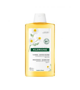 Klorane – Aufhellendes Shampoo mit Kamille 400 ml – Blondes Haar