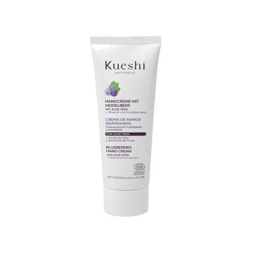 Kueshi - Feuchtigkeitsspendende Handcreme - Blueberries