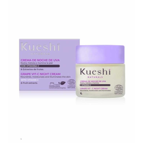 Kueshi - pflegende Nachtcreme Grape Vit-C