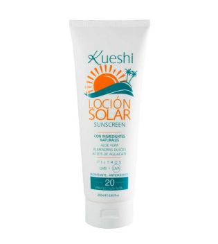 Kueshi - Feuchtigkeitsspendender und antioxidativer Sonnenschutz - Lichtschutzfaktor 20