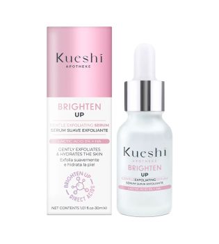 Kueshi – Sanftes Peeling-Gesichtsserum, Milchsäure 5 % + HA Brighten Up