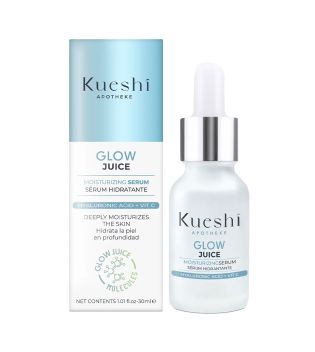 Kueshi – Hyaluronsäure + Vit C Glow Juice feuchtigkeitsspendendes Gesichtsserum