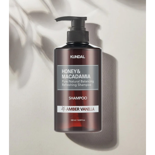 Kundal – Erfrischendes Shampoo Honey & Macadamia – Amber Vanilla
