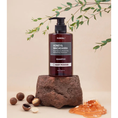 Kundal – Erfrischendes Shampoo Honey & Macadamia – Baby Powder