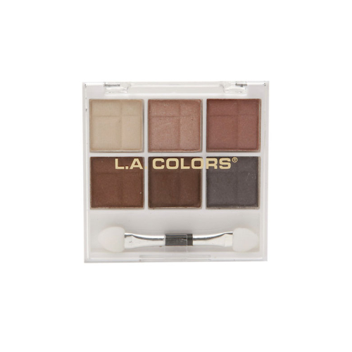 L.A Colors - 6 Color Lidschatten palette - CES461: Earthy