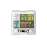 L.A Colors - 6 Color Lidschatten palette - CES461: Earthy
