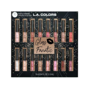 L.A Colors - Set mit 16 Lipglossen Gloss Fanatic
