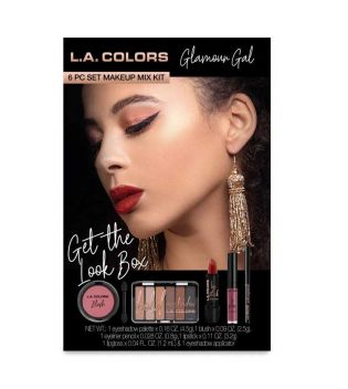 L.A Colors – 6-teiliges Make-up-Set –  Glamour Gal