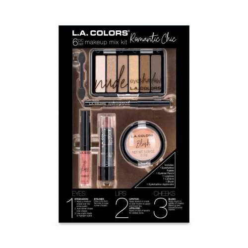 L.A Colors – 6-teiliges Make-up-Set - Romantic Chic