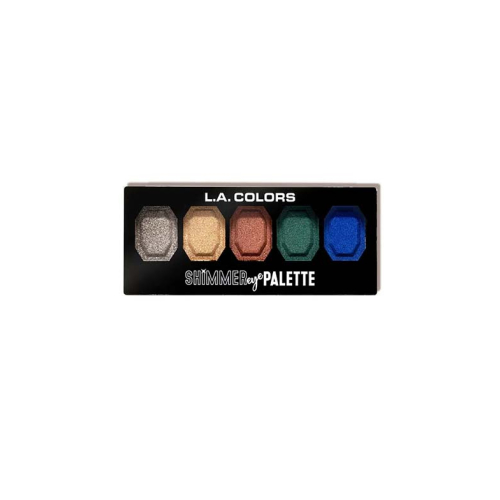 LA Colors – *Shimmer Eye* – Lidschatten-Palette: Sei hell