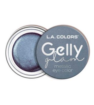 L.A Colors - Gelly Glam Metallic Lidschatten Creme - CES288 Blue Lightning