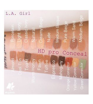 L.A. Girl - Liquid Concealer Pro Concealer HD High-definition - GC970 Light Ivory