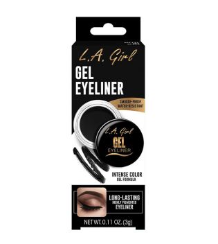 L.A. Girl - Gel Eyeliner - GEL731: Jet Black